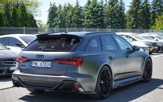 Audi RS6 cena 600000 przebieg: 17000, rok produkcji 2022 z Miasteczko Śląskie małe 436